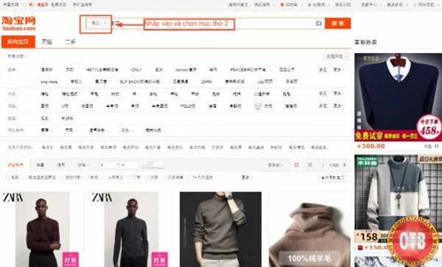 cach nhan biet shop uy tin taobao