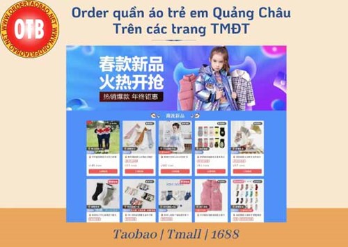 Mua sắm quần áo trẻ em Trung Quốc tại các trang thương mại điện tử đang là giải pháp nhiều người lựa chọn