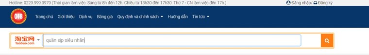 tìm kiếm hàng hóa trên taobao, tmall, 1688