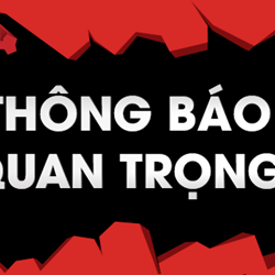 THÔNG BÁO QUAN TRỌNG: THAY ĐỔI SỐ TÀI KHOẢN NẠP TIỀN THÔNG BÁO QUAN TRỌNG: THAY ĐỔI SỐ TÀI KHOẢN NẠP TIỀN