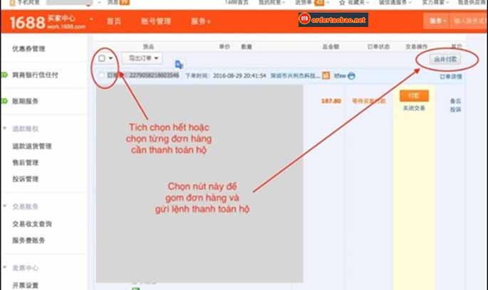 uy thac thanh toan taobao 1688 tmall