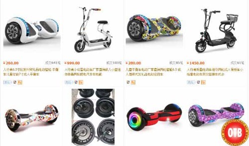 Các kiểu dáng xe điện tử cân bằng